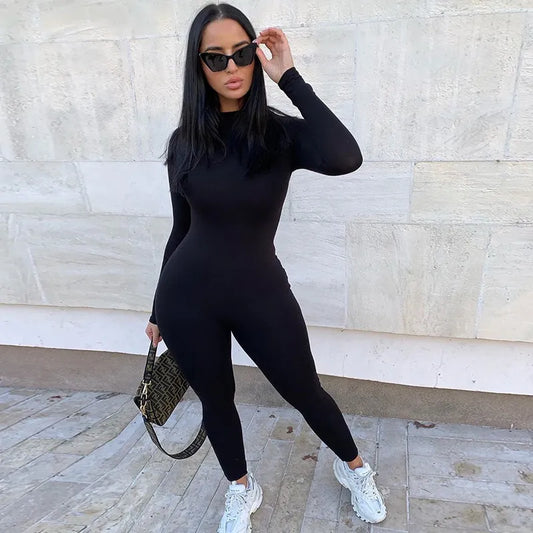 YAIMA Women Sexy Winter Jumpsuit